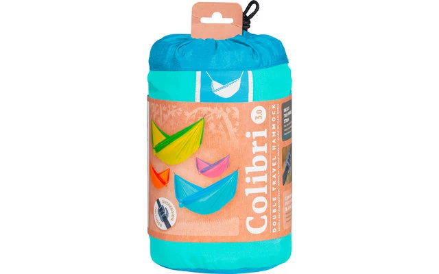 La Siesta Doppel-Reisehängematte Colibri 3.0 Caribic 7 La Siesta Doppel-Reisehängematte Colibri 3.0 Caribic – Bild 5