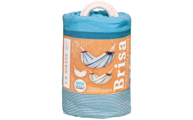 La Siesta Brisa Doppel-Outdoorhängematte Lime 5 La Siesta Brisa Doppel-Outdoorhängematte Lime – Bild 3