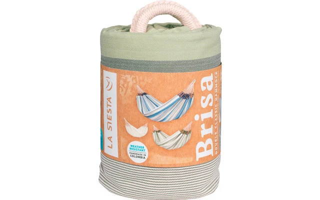 La Siesta Brisa Doppel-Outdoorhängematte Lime 9 La Siesta Brisa Doppel-Outdoorhängematte Lime – Bild 7