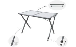 Bel Sol Leonie Campingtisch 111 X 70 Cm -Campingmöbel Geschäft 313724 2538719