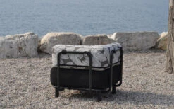 One Bar Element 1 Aufblasbarer Sessel / Sitzelement Dark Grey / Blue -Campingmöbel Geschäft 365645 2413625