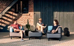 One Bar Element 2 Aufblasbarer Sessel / Sitzelement Light Grey / Red -Campingmöbel Geschäft 365735 2596813 4