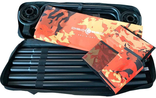 Disc-O-Bed Sol-O-Cot Limited Outdoor Edition Camping Feldbett Mit Seitentasche 7 Disc-O-Bed Sol-O-Cot Limited Outdoor Edition Camping Feldbett Mit Seitentasche – Bild 5