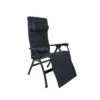 Crespo Recliner Air Deluxe Relaxsessel Schwarz -Campingmöbel Geschäft 464618 3408663