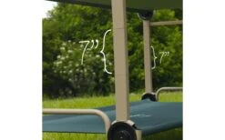 Disc-O-Bed Beinverlängerung 4-er Set Beige -Campingmöbel Geschäft 553723 3856926