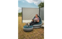 Easy Camp Comfy Lounge Set 2 Teilig Campingsessel Mit Fußablage Aufblasbar -Campingmöbel Geschäft 681768 4687239